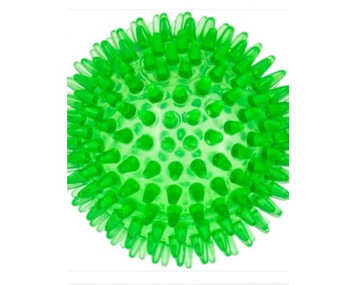 Мяч массажный 10 см прозрачный Crystal ZooOne