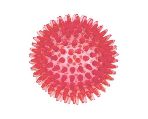 Мяч массажный 10 см прозрачный Crystal ZooOne