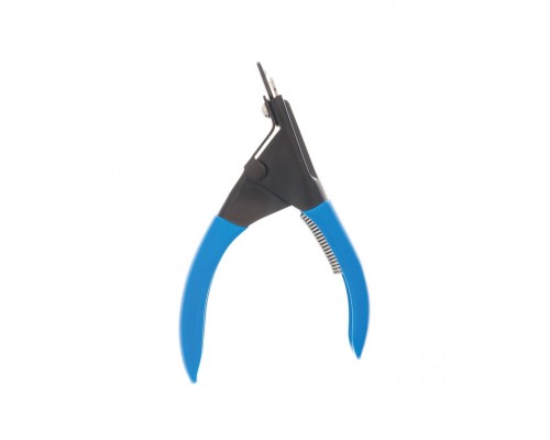 Когтерез-гильотина DeLIGHT малое отверстие черный с синим покрытием