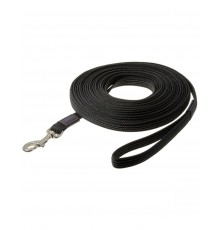 Поводок профессиональный с латексом, стальной карабин 10м*20мм