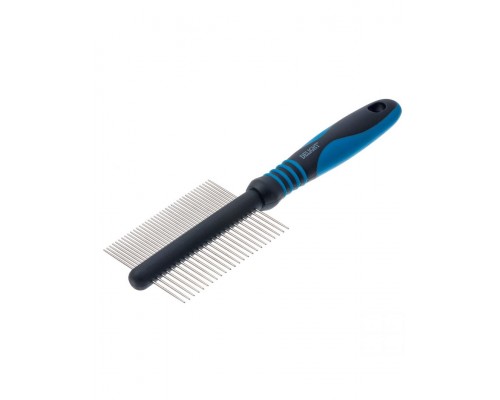 Расческа DeLIGHT с кольцами двухсторонняя