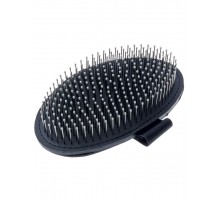 Щетка DeLIGHT резиновая (металл.зуб) на руку с каплей