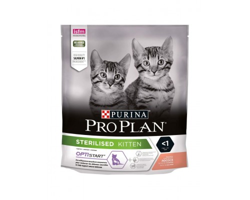 Sterilised Kitten сухой корм для стерилизованных котят с лососем