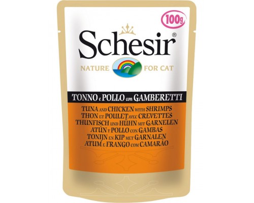 Кусочки в желе тунец с курицей и креветками