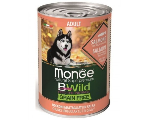 BWild GRAIN FREE беззерновые консервы из лосося с тыквой и кабачками