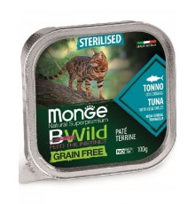 BWild GRAIN FREE беззерновые консервы из тунца с овощами для стерилизованных кошек