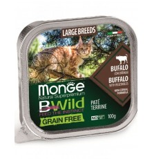 BWild GRAIN FREE беззерновые консервы из буйвола с овощами для кошек крупных пород