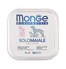 Monoprotein Solo паштет для собак  из свинины