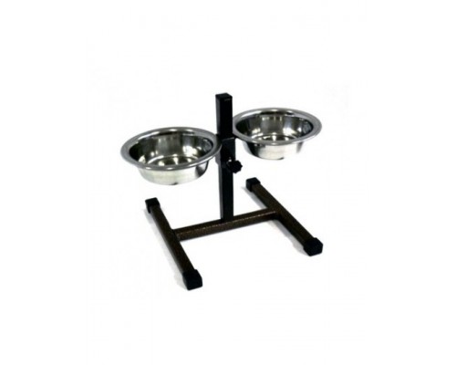 Стойка с двумя мисками разборная