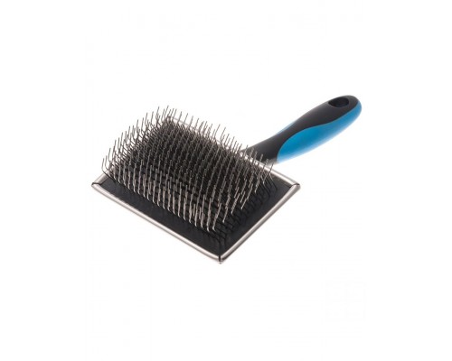 Пуходёрка DeLIGHT металлическая длиннозубый супержесткий корд для кавказских овчарок