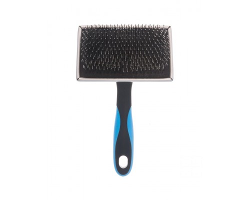 Пуходёрка DeLIGHT металлическая длиннозубый супержесткий корд для кавказских овчарок