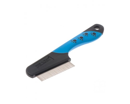 Расчёска DeLIGHT противоблошиная с эргономичной ручкой