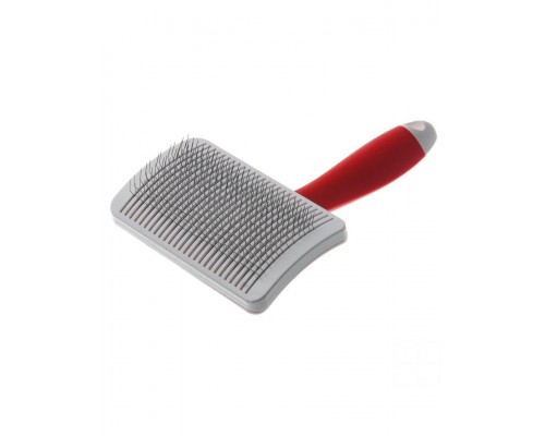 Пуходёрка ZooOne РЕД с активным кордом самоочищающаяся