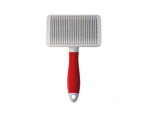 Пуходёрка ZooOne РЕД с активным кордом самоочищающаяся