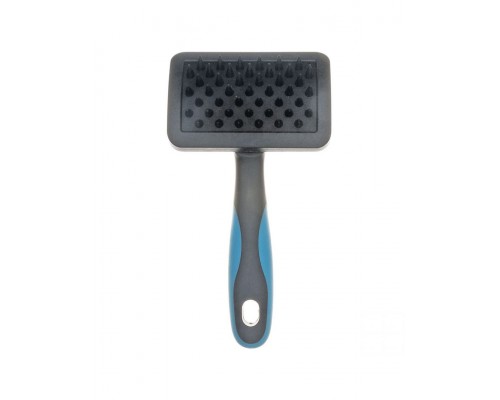 Щетка DeLIGHT резиновая малая массажная короткий корд