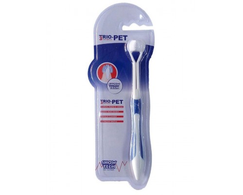 TRIO-PET TOOTHBRUSH зубная щетка 3-х сторонняя