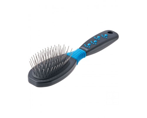 Щетка DeLIGHT массажная малая металлический зуб для кошек