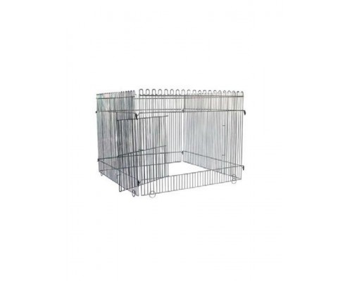 Вольерная секция средняя с дверью