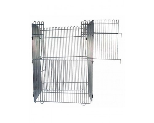 Вольерная секция высокая с дверью