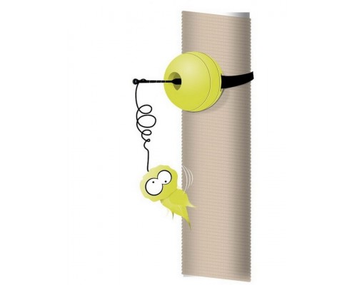 Игрушка для кошек интерактивная "Foxy", лайм