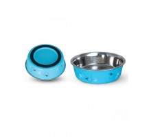 Миска металлическая на резинке "Стрекоза"