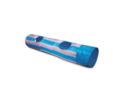 Игровой туннель с двумя окошками и бубенчиком