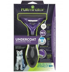 FURminator M/L для больших кошек c короткой шерстью