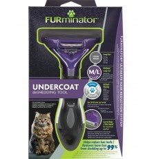 FURminator M/L для больших кошек c длинной шерстью