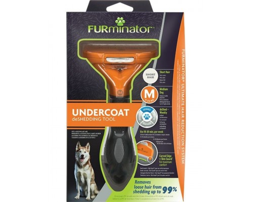 FURminator M для средних собак с короткой шерстью