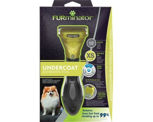 FURminator XS для карликовых собак с длинной шерстью