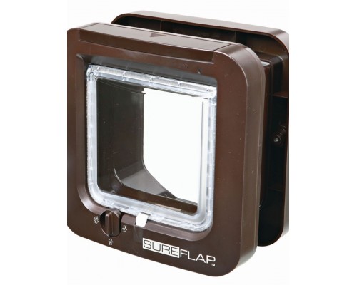 Дверца для кошки SureFlap 21*21 см, сканирует идентификационный микрочип питомца