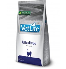 Vet Life feline UltraHypo (диета) при пищевой аллергии и/или пищевой непереносимости