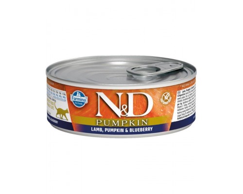 N&D PUMPKIN Lamb, Pumpkin & Blueberry беззерновой, с ягненком, тыквой и черникой