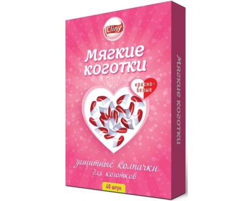 Cliny Мягкие коготки 40 шт
