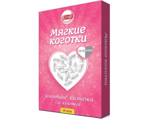 Cliny Мягкие коготки 40 шт