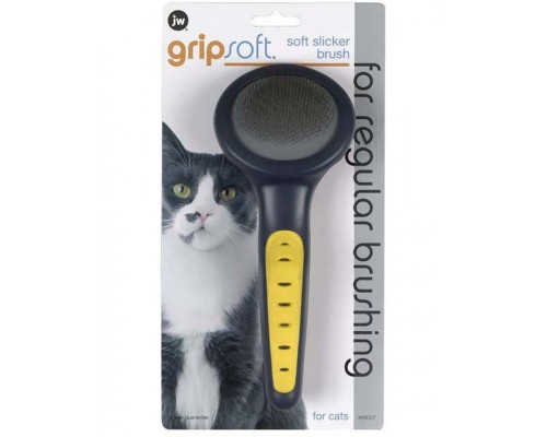 Grip Soft Cat Slicker Brush щетка-пуходерка для кошек