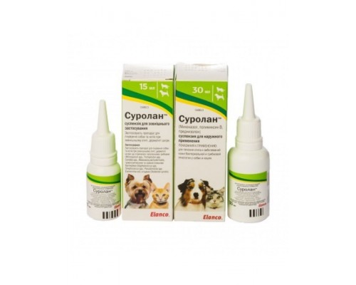 Суролан ушные капли для животных