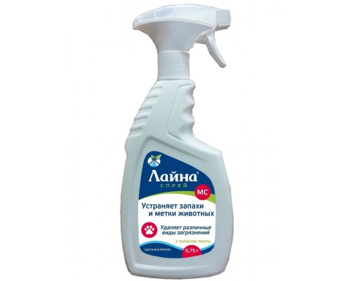ЛАЙНА-МС спрей (пихта) для устранения запаха, меток и загрязнений