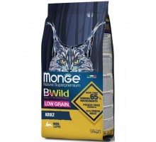 BWild LOW GRAIN низкозерновой корм из мяса зайца для взрослых кошек