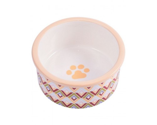 Миска керамическая для собак с орнаментом
