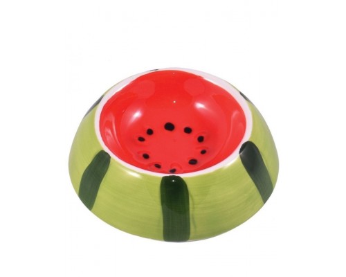 Миска керамическая для грызунов Арбузик