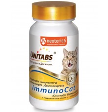 Витамины ImmunoCat (ИммуноКэт) с Q10 и таурином для кошек