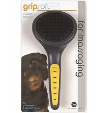 Grip Soft Rubber Brush щетка массажная резиновая для собак