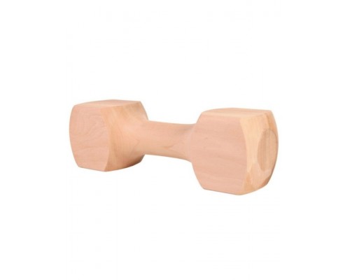 Деревянная гантель, квадрат