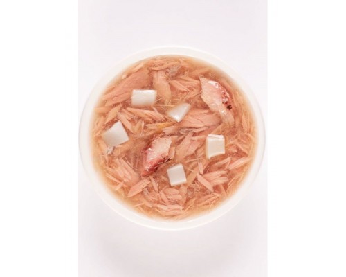 Суп из тунца с кальмаром и макрелью