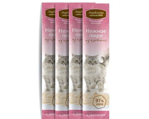 Нежное пюре из креветок