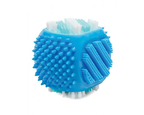 Игрушка-зубная щетка для собак из термопластичной резины "Куб"