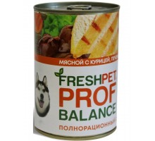 FRESHPET PROF BALANCE с курицей, печенью и гречкой