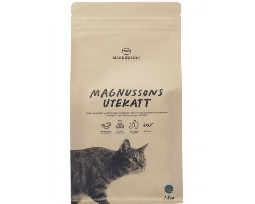 Magnussons Utekatt (Утекатт) запечённый корм для взрослых кошек и котят с нормальной и высокой активностью