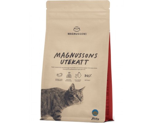 Magnussons Utekatt (Утекатт) запечённый корм для взрослых кошек и котят с нормальной и высокой активностью